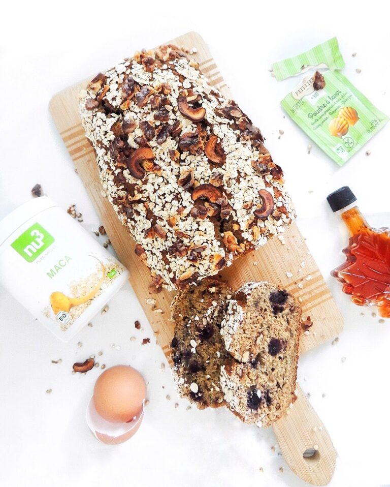Banana bread au Maca (Gluten and Dairy free)